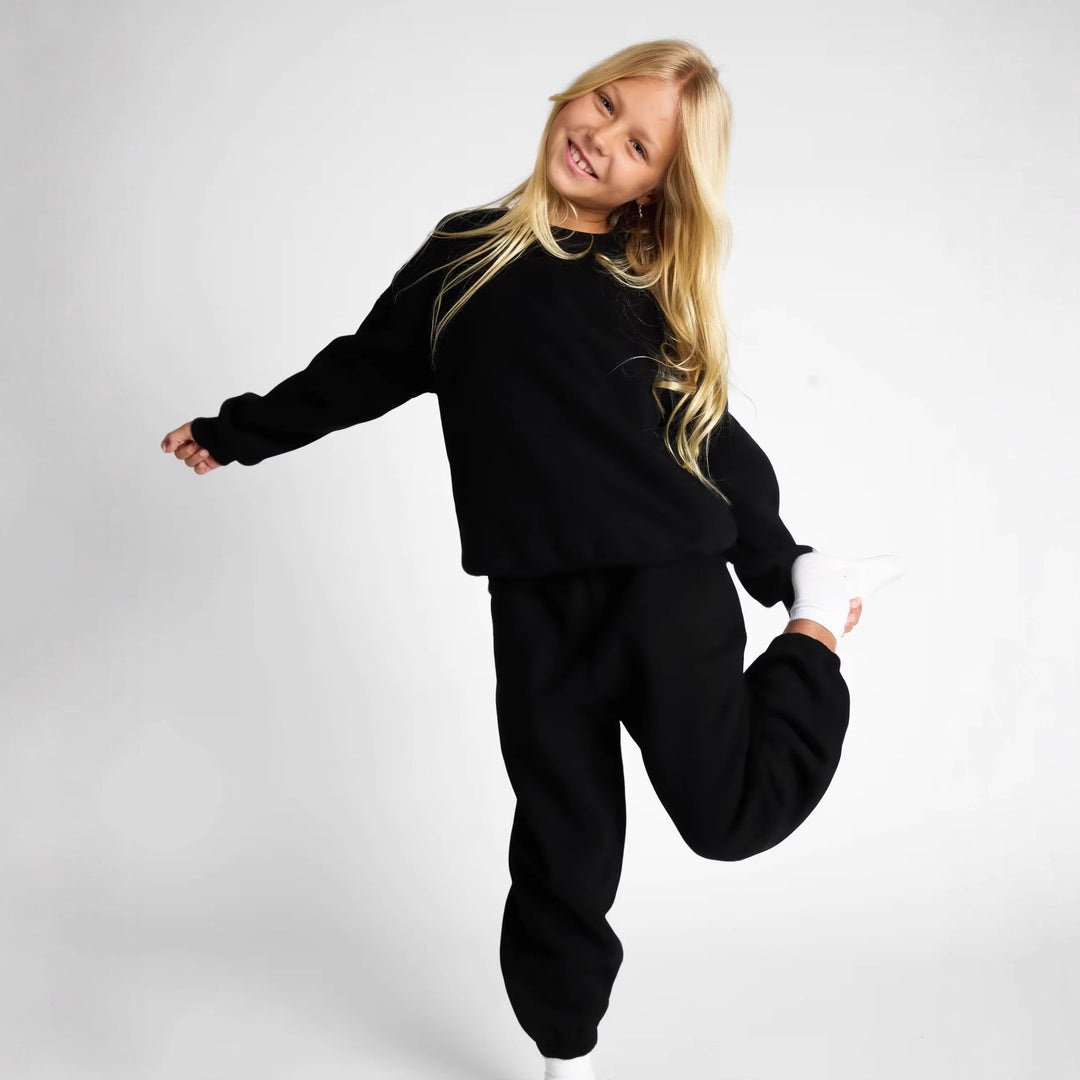 Damen bequemer Sweatshirt mit überschnittenen Schultern und hohem Kragen EB