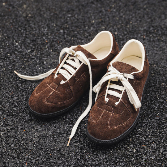 Damen Elegante und bequeme Wildleder Sneakers EB
