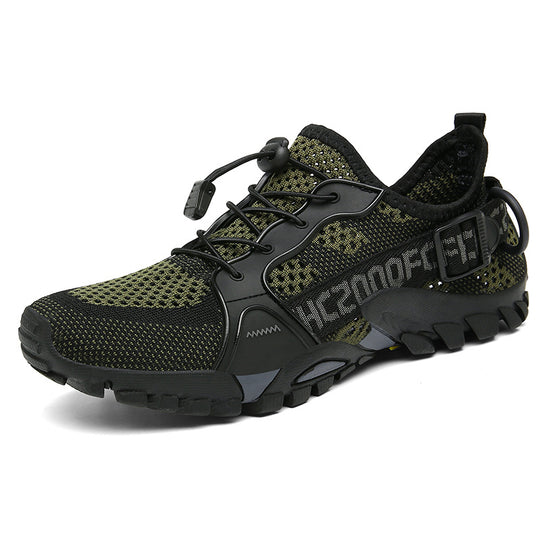 Damen Leichte und flexible Outdoor-Sneaker mit atmungsaktivem Mesh-EB