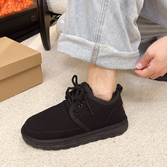 Damen bequeme und stylische Sneakers aus hochwertigem Veloursleder EB