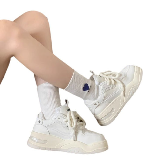 Damen Trendige Chunky Sneakers mit sportlichem Design EB
