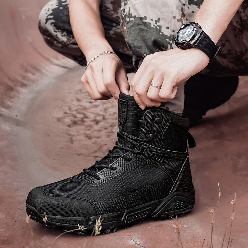 Herren Multifunktionale Stiefel mit hohem Knöchelschutz und rutschfester Sohle EB