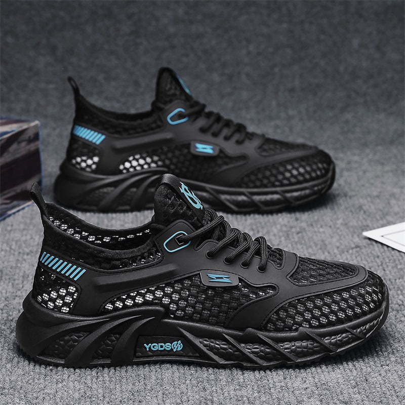 Damen Sportliche Mesh-Laufschuhe mit atmungsaktiver Struktur und innovativer Dämpfungstechnologie EB