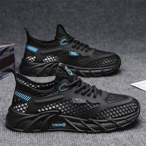 Damen Sportliche Mesh-Laufschuhe mit atmungsaktiver Struktur und innovativer Dämpfungstechnologie EB