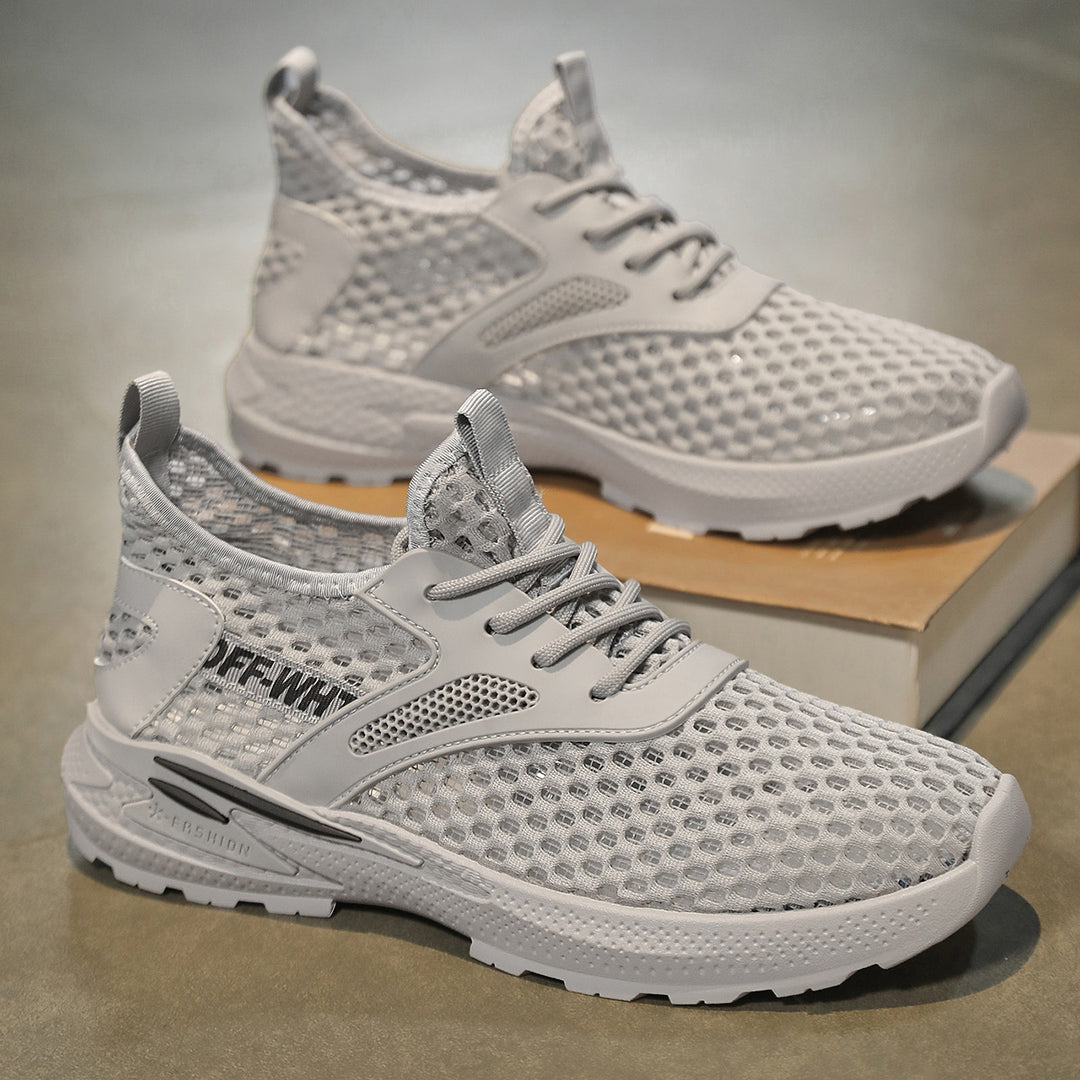 Damen Atmungsaktive Sportsneakers mit flexibler Sohle und rutschfestem Profil EB