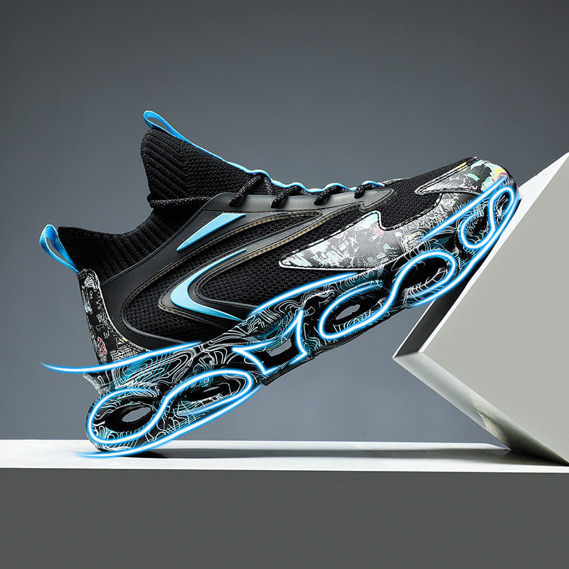 Damen Sportliche High-Top Laufschuhe mit innovativer Dämpfungstechnologie und flexibler Sohle EB
