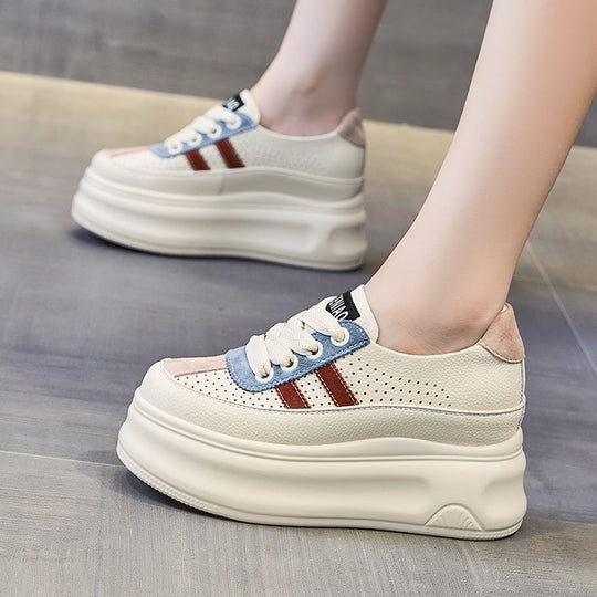 Damen Sneakers mit extra dicker Sohle EB