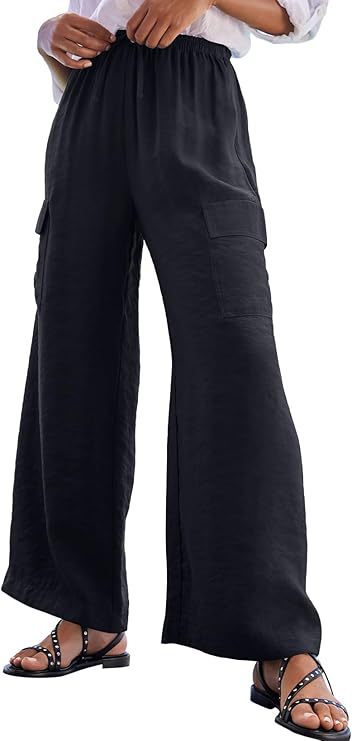 Damen Cargo-Hose aus leichtem Jersey EB