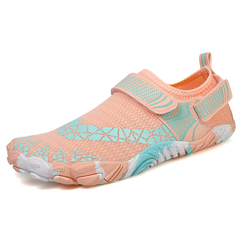 Damen Multifunktionale Aqua-Badeschuhe mit rutschfester Sohle und elastischem Klettverschluss R&B