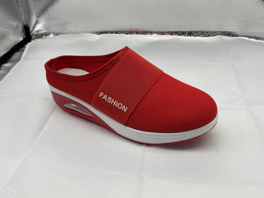 Damen Komfortable Luftpolster Clogs mit atmungsaktivem Obermaterial EB