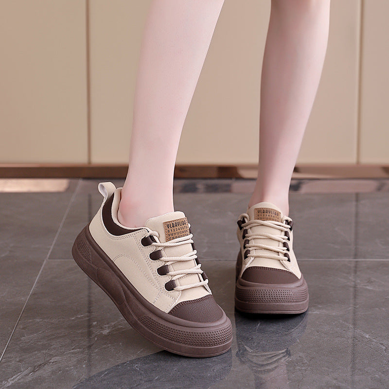 Damen modische Sneakers mit komfortablem Fußbett und rutschfester Sohle EB