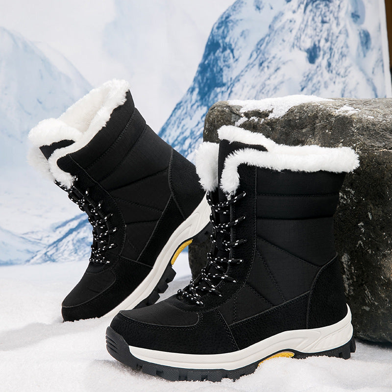 Damen Winter-Stiefel mit isolierendem Futter und rutschfester Sohle EB