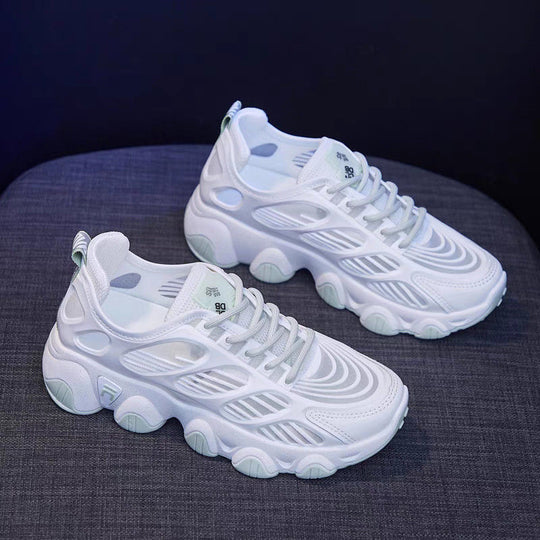 Damen Sportliche Sneakers mit ergonomischer Unterstützung und atmungsaktiver Laufsohle EB