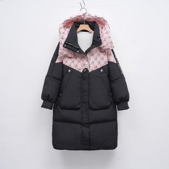 Damen Winterparka mit Kapuze EB