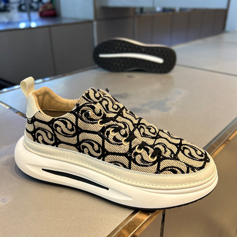 Damen Sneaker mit einzigartigem Textildesign EB