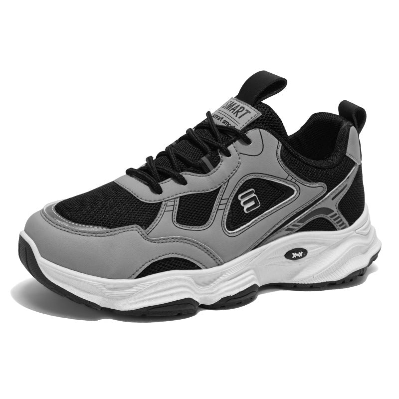 Damen Sportliche Sneakers mit atmungsaktiver Mesh-Oberfläche und stoßdämpfendem Sohlenprofil EB