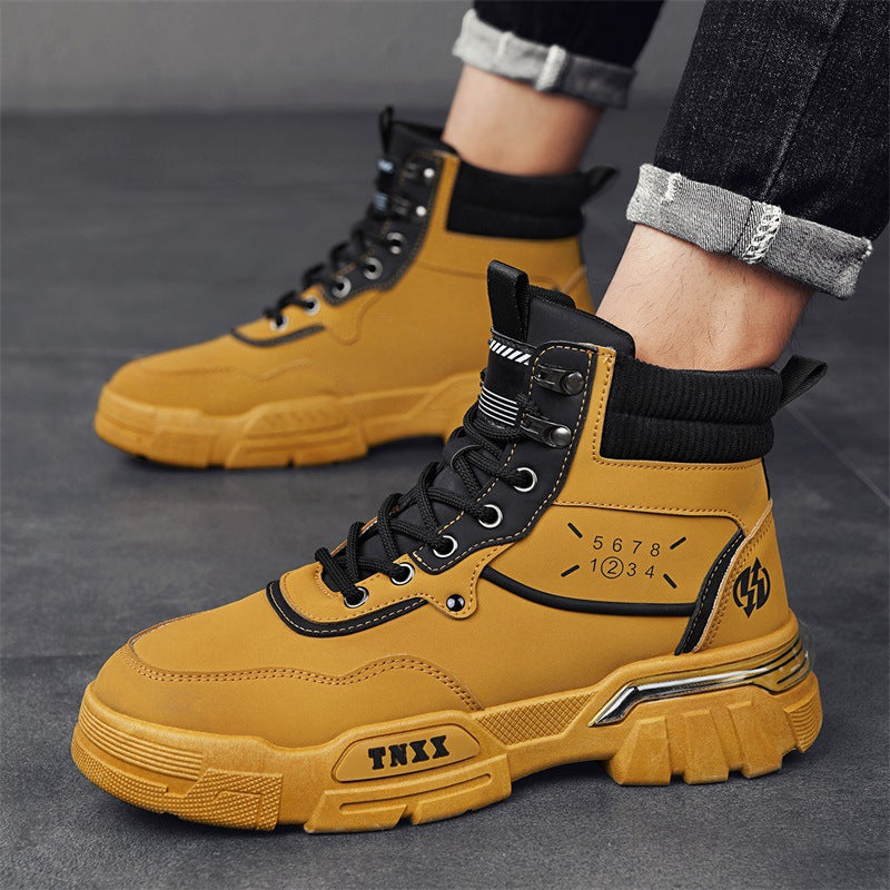 Damen hochschulgeeignete Winterstiefel mit rutschfester Sohle und praktischer Schnürung EB