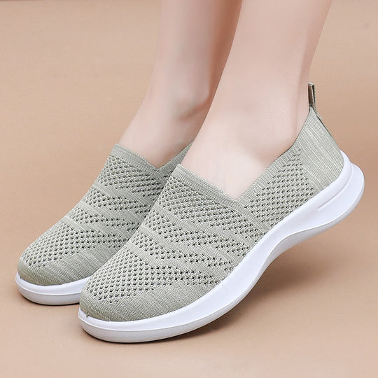 Damen Atmungsaktive Slip-On Sneakers EB