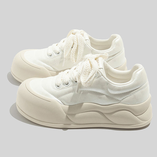 Damen Trendige Sneaker mit komfortabler Sohle und modischer Obermaterialkombination EB