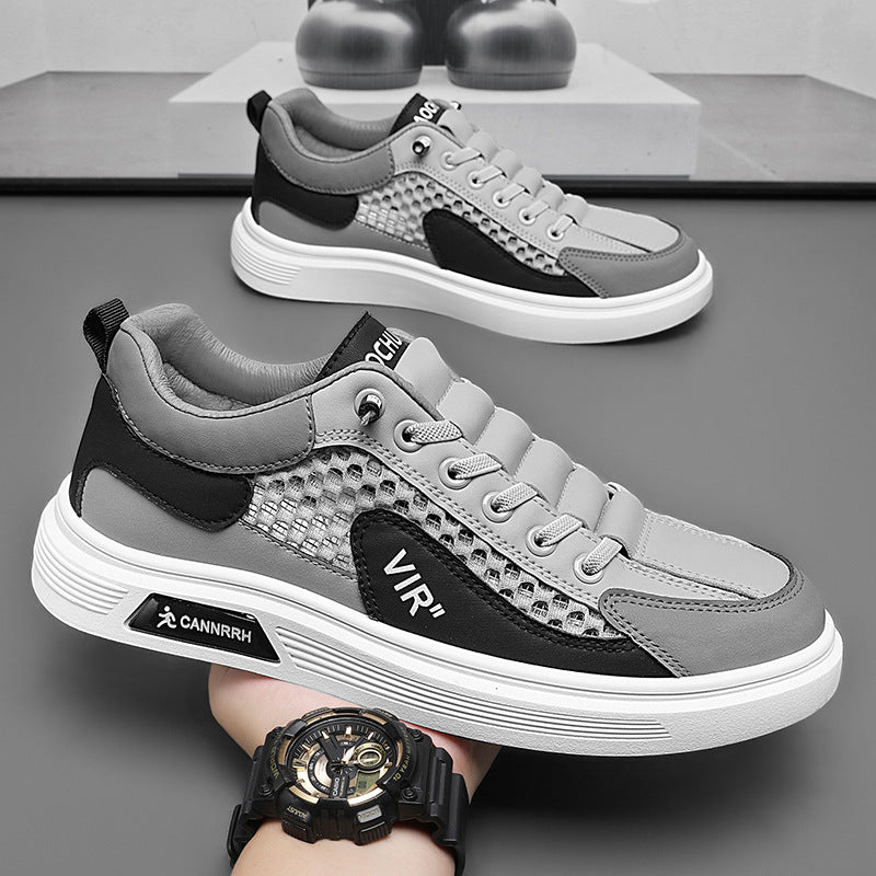 Damen Komfort Sneakers mit atmungsaktivem Obermaterial und dämpfender Sohle EB