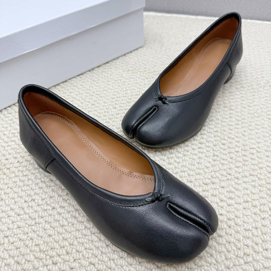 Damen Ballerinas mit schimmerndem Obermaterial und bequemer Passform EB