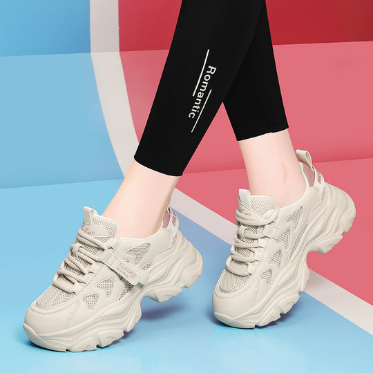 Damen Sportliche Lauf-Sneaker mit verstärkter Dämpfung und atmungsaktivem Obermaterial EB
