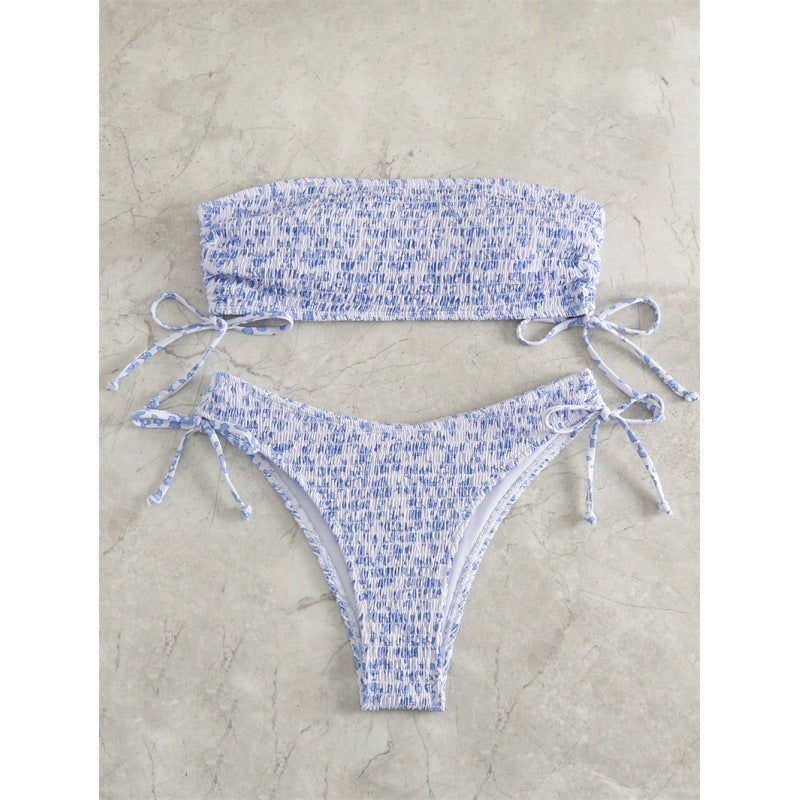 Damen Bandeau Bikini EB