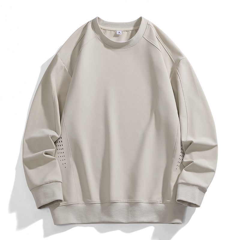 Herren leichter Performance-Sweatshirt mit Raglanärmeln und seitlicher Ventilation EB