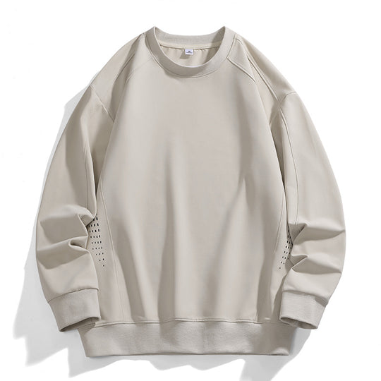 Herren leichter Performance-Sweatshirt mit Raglanärmeln und seitlicher Ventilation EB