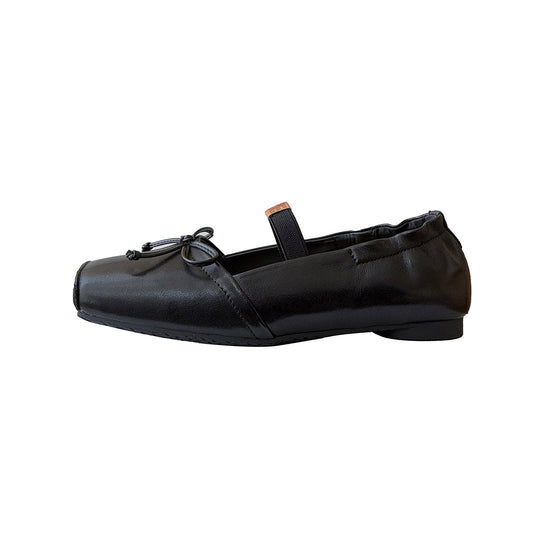 Damen Ballerinas mit elegantem Riemchen und hochwertigen Details EB