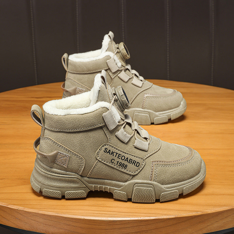 Damen geschlossene Winterstiefel mit anpassbarem Verschlusssystem EB
