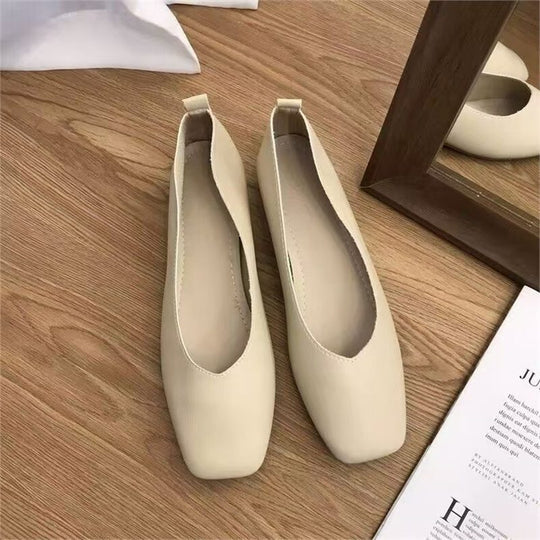 Damen bequeme Ballerinas mit elegantem minimalistischen Design EB