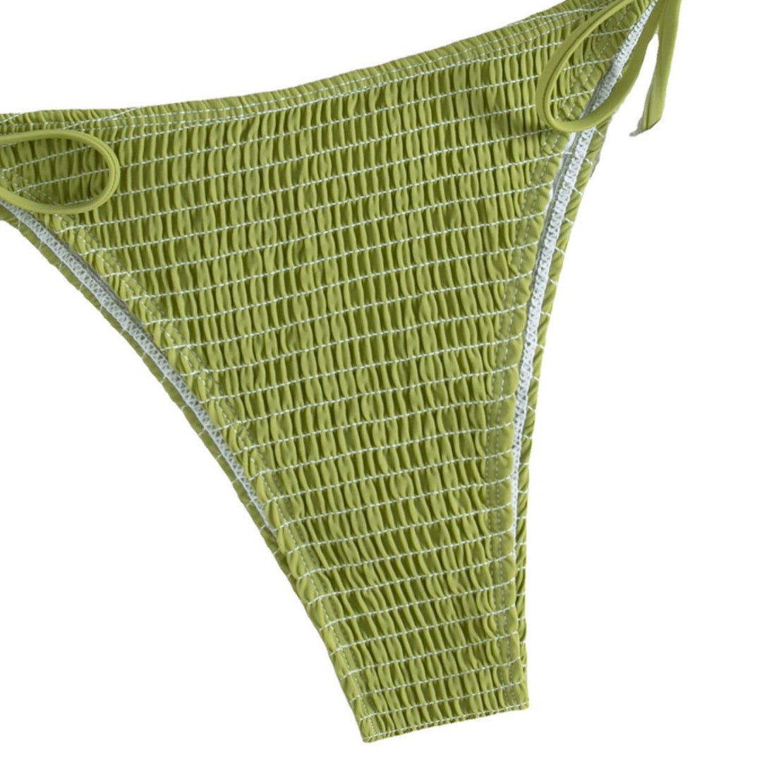 Damen Raffiniertes Wickel-Bikini-Set EB