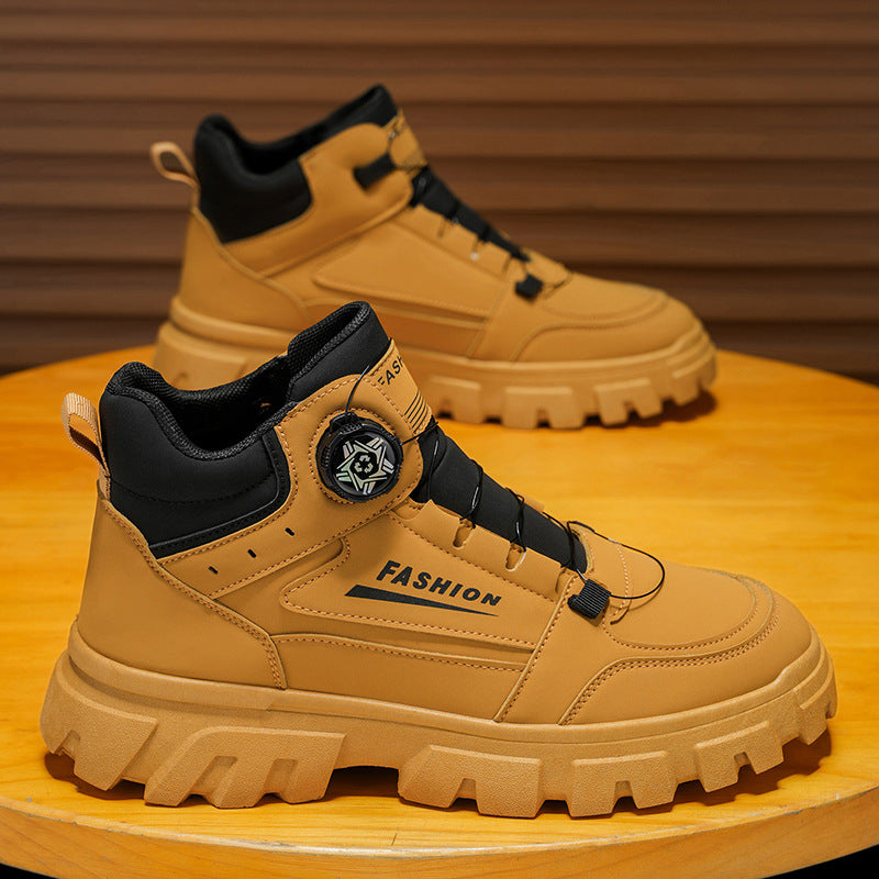 Damen Stabile Outdoor-Schnürstiefel mit rutschfester Sohle und atmungsaktivem Futter EB