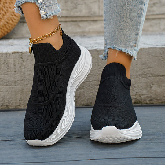 Damen atmungsaktive Slip-On Sneakers EB