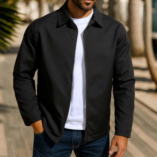 Herren lässige Freizeitjacke mit innovativer Windschutztechnologie EB