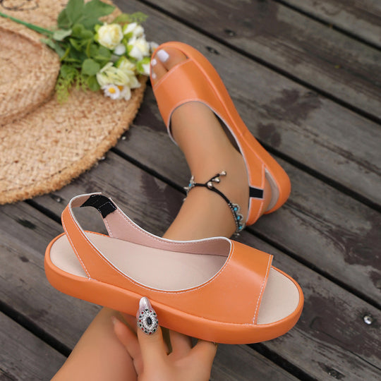 Damen Slingback-Sandaletten mit ergonomischem Fußbett EB