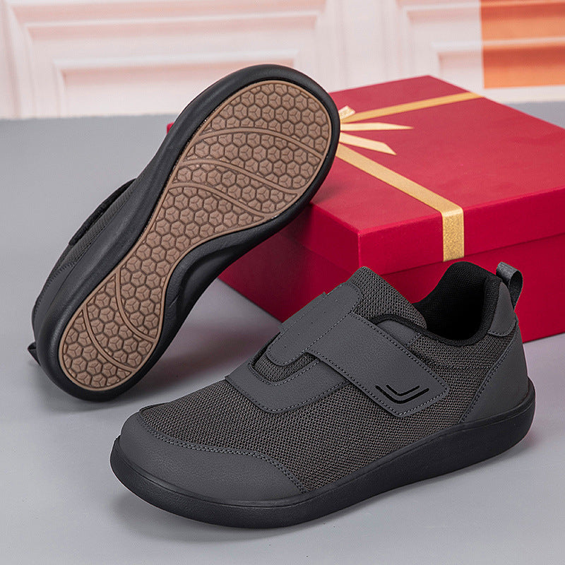 Damen Bequeme Slip-On Sneakers mit atmungsaktivem Mesh-Obermaterial EB