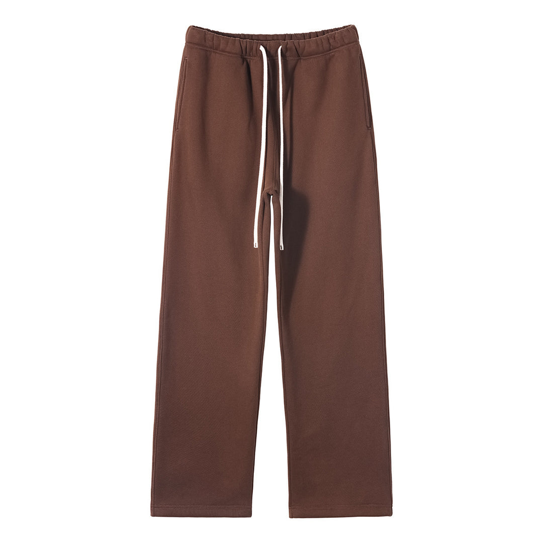 Damen nan weite Relax-Sweathose mit elastischem Komfortbund, kontrastierendem Kordelzug und geradem Bein EB