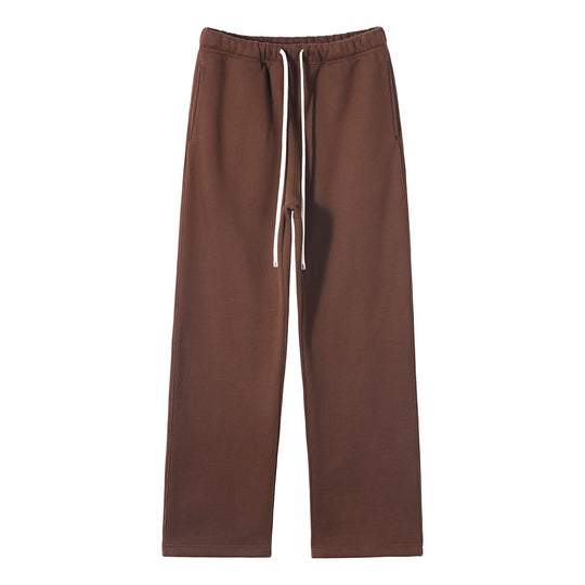 Damen nan weite Relax-Sweathose mit elastischem Komfortbund, kontrastierendem Kordelzug und geradem Bein EB