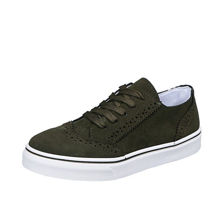 Damen lässige Sneaker mit edlen Perforationen EB