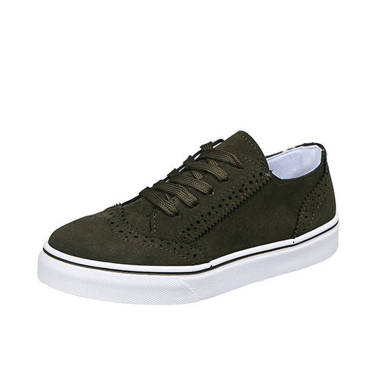 Damen lässige Sneaker mit edlen Perforationen EB