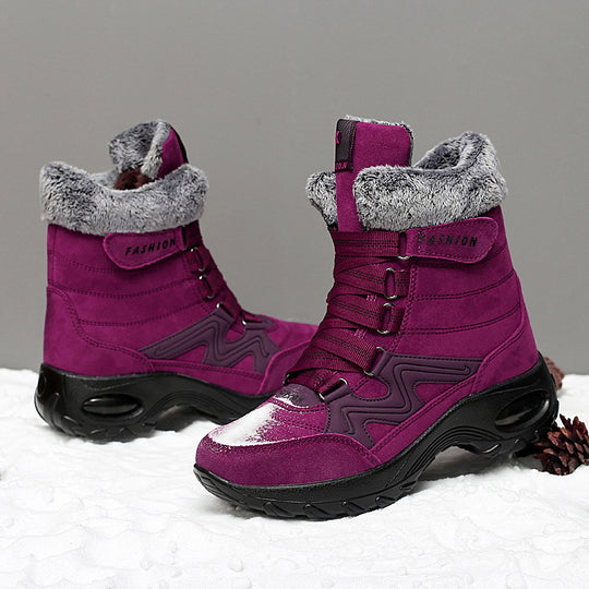 Damen Winterstiefel mit kuscheligem Innenfutter und rutschfester Sohle EB