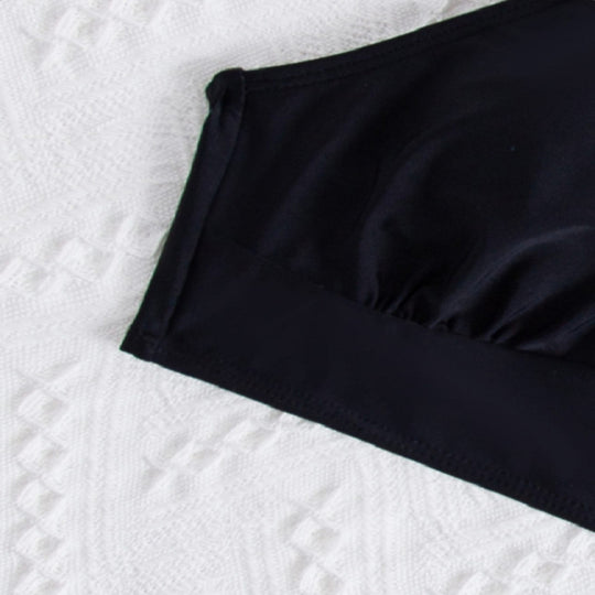 Damen Triangel-Bikinioberteil mit voluminösen Rüschendetails EB