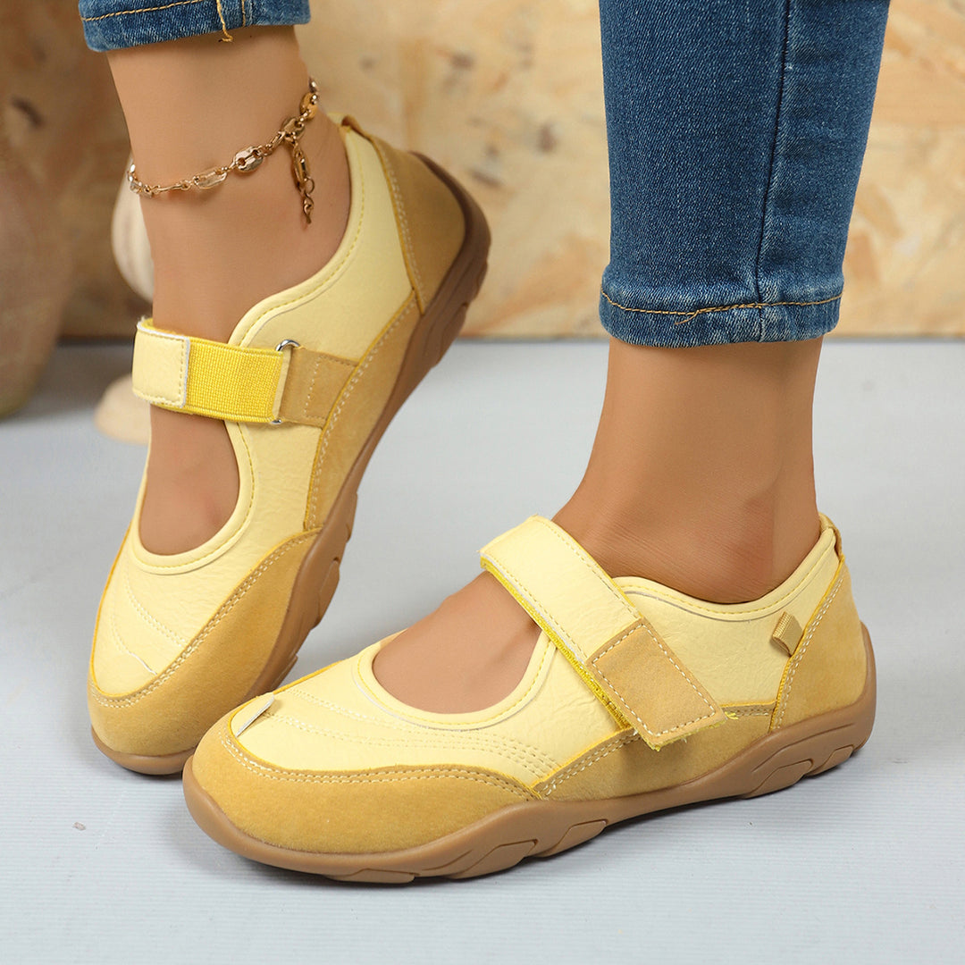 Damen Komfortable Klett-Sandalen mit ergonomischer Fußbettung und atmungsaktivem Obermaterial EB