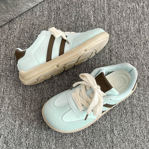 Damen modische Sneaker mit sportlichem Design und bequemer Dämpfung EB
