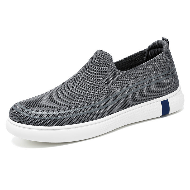Damen Freizeit Sneakers mit atmungsaktivem Mesh-Obermaterial und rutschfester Sohle EB