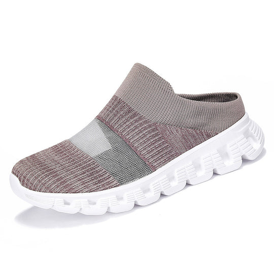 Damen Freizeitschuhe mit flexiblem Strick-Obermaterial und rutschfester Laufsohle EB