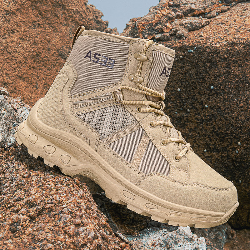 Herren High-Performance Trekkingstiefel mit atmungsaktiver Mesh-Oberfläche EB