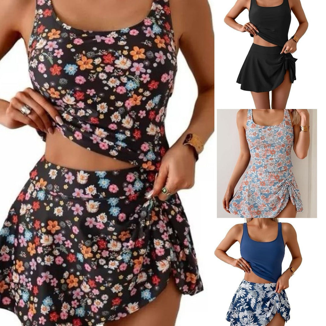 Damen Tankini-Set mit Rock EB